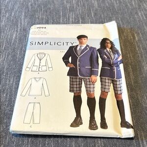 Simplicity S9094 sizes 34-42